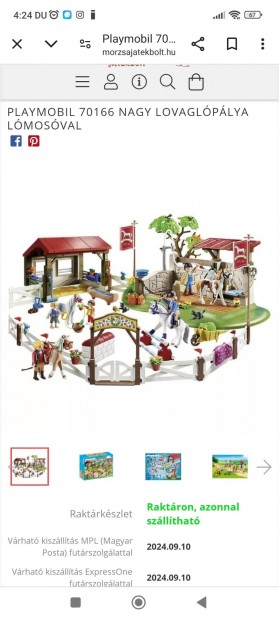 Playmobil Nagy lovagl plya, lmosval(70166)