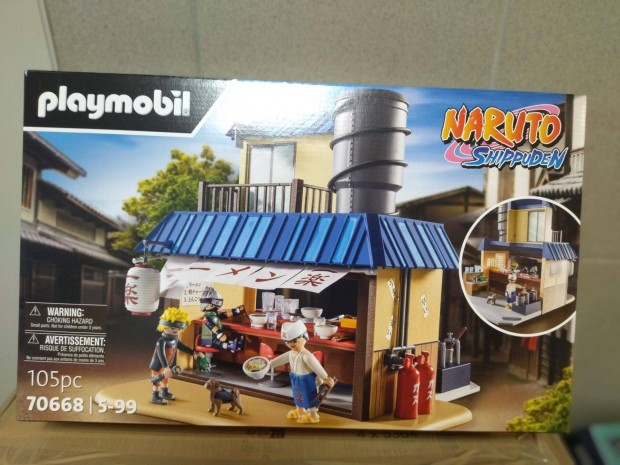 Playmobil Naruto 70668 Ichiraku Ramen tterem j, bontatlan