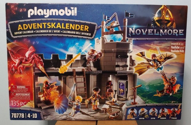 Playmobil Novelmore 70778 Vrfal Figurkkal Kiegsztkkel Bontatlan