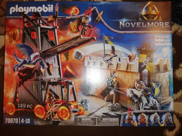 Playmobil Novelmore 70870 szett. Bontatlan, j! 