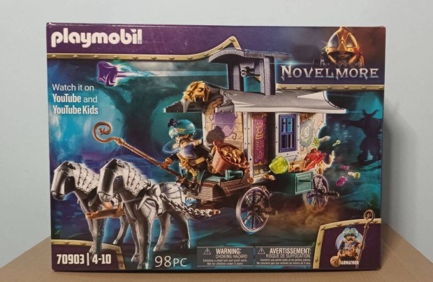 Playmobil Novelmore 70903 A Varzsl Szekere j Bontatlan