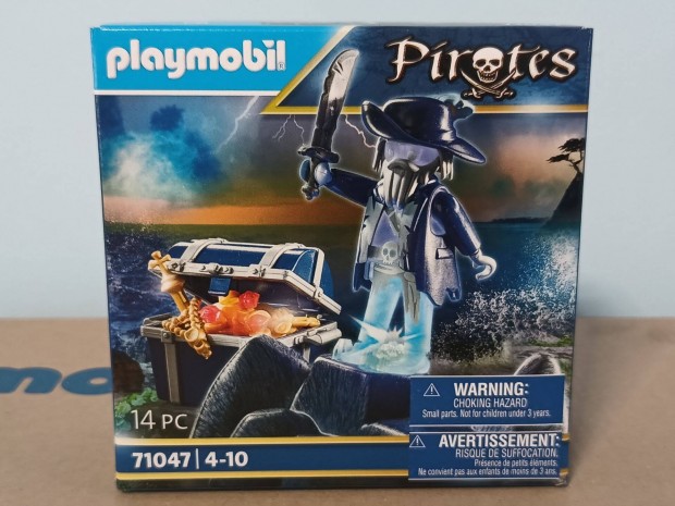 Playmobil Pirates 71047 Szellem Kalz Kinccsel j Ingy. Szll. Bp-en