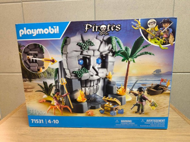 Playmobil Pirates 71531 Koponya sziget j, bontatlan - foglalva!