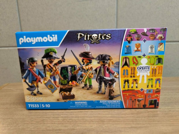 Playmobil Pirates 71533 My Figures: Kalzok j, bontatlan