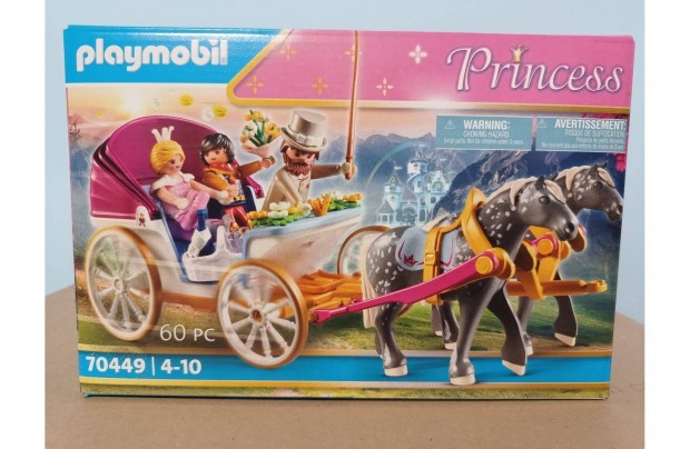 Playmobil Princess 70449 Romantikus Lovashint j Bontatlan