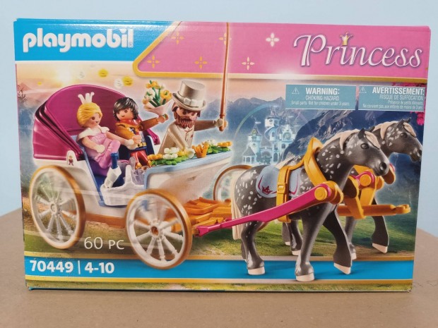 Playmobil Princess 70449 Romantikus Lovashint j Bontatlan