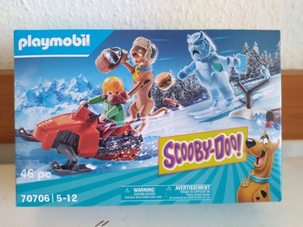 Playmobil Scooby Doo 70706 A Hszellem-kaland j, bontatlan
