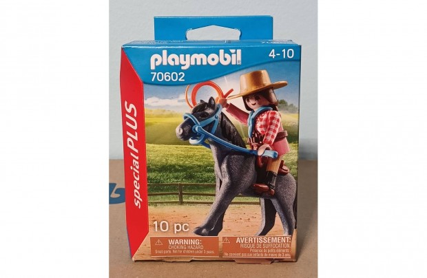 Playmobil Special Plus 70602 Lvagl Kislny Cowgirl j Bontatlan