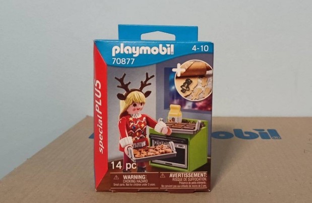 Playmobil Special Plus 70877 Karcsonyi Pksg Cukrszda j Bontatlan