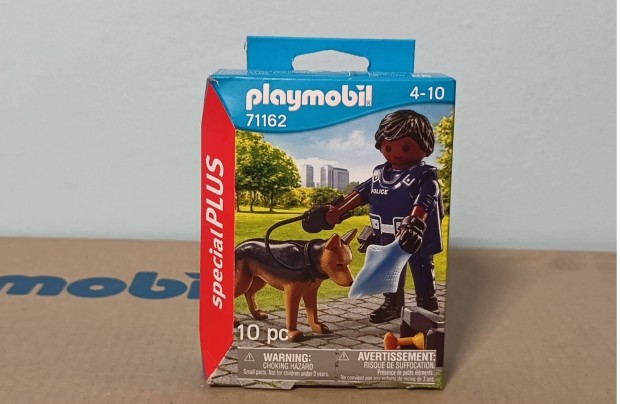 Playmobil Special Plus 71162 Rendr Nyomoz Kutyval j Bontatlan