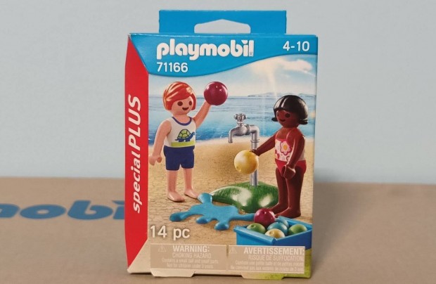 Playmobil Special Plus 71166 Vzibomba Csata Gyerekek A Strandon j