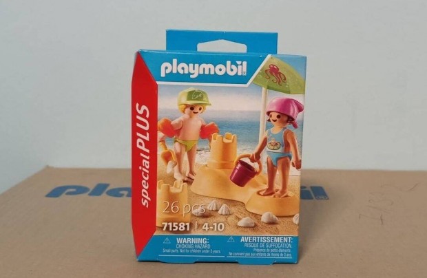 Playmobil Special Plus 71581 Strandol Gyerekek Homokvrral j