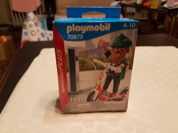 Playmobil Special Plus Hipszter elektromos rollerrel (70873) Bontatlan