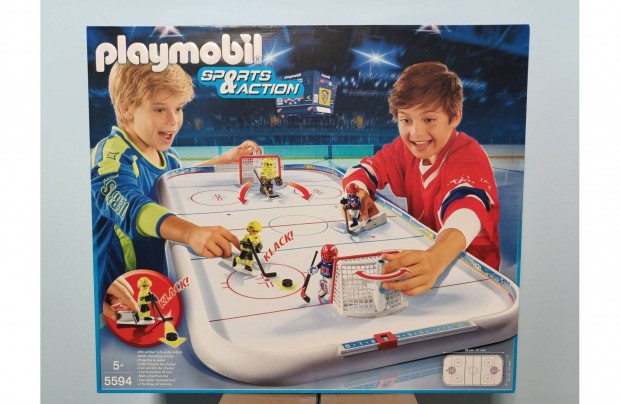 Playmobil Sports&Action 5594 Nagymenk A Hokiplyn j Ingy Szll Bpen