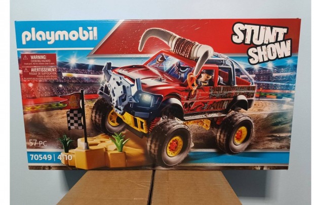 Playmobil Stunt Show 70549 Monster Truck Bika j Bontatlan