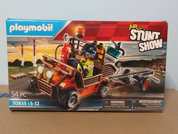 Playmobil Stunt Show 70835 Mobil Szervz Vontataut j Bontatlan