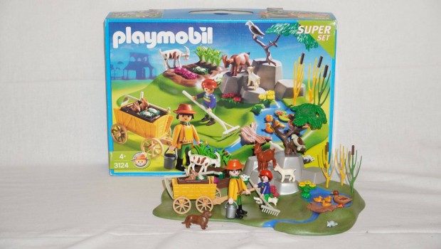 Playmobil Szuper Farm Playmobil 3124 Tanyavilg - dobozzal hasznlt