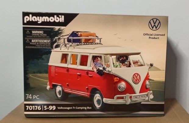 Playmobil VW 70176 Volkswagen Transporter T1 Kempingbusz j