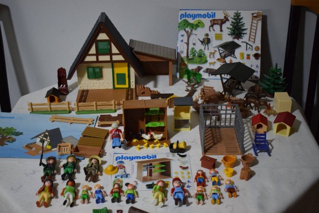 Playmobil Vegyes csomag,3 szett,hinyosak!