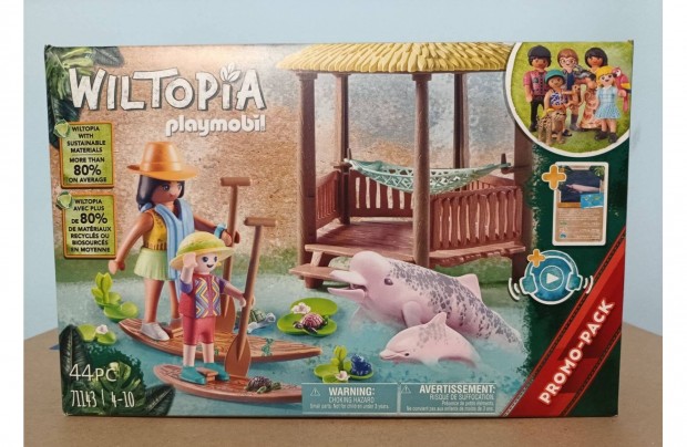 Playmobil Wiltopia 71143 SUP Tra Delfinekkel j Bontatlan