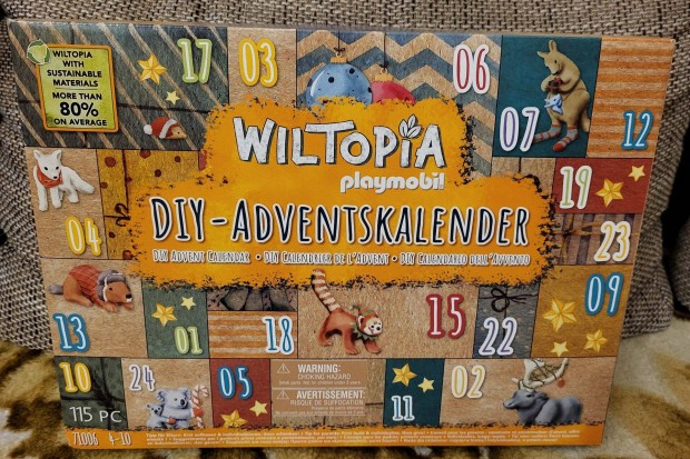 Playmobil Wiltopia DIY Adventi naptr - llati utazs a vilg krl (7