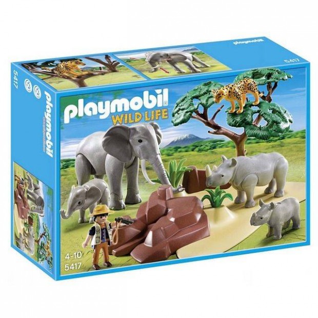 Playmobil - 5417 - llattankutat a szavannn