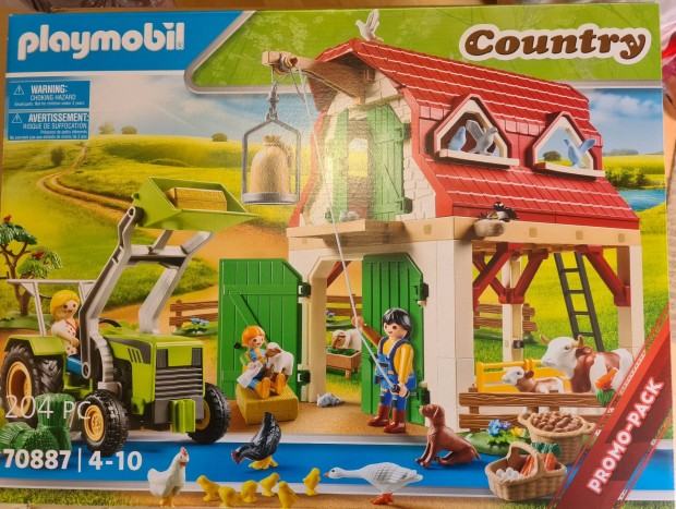 Playmobil - Farm traktorral s llatokkal (70887)