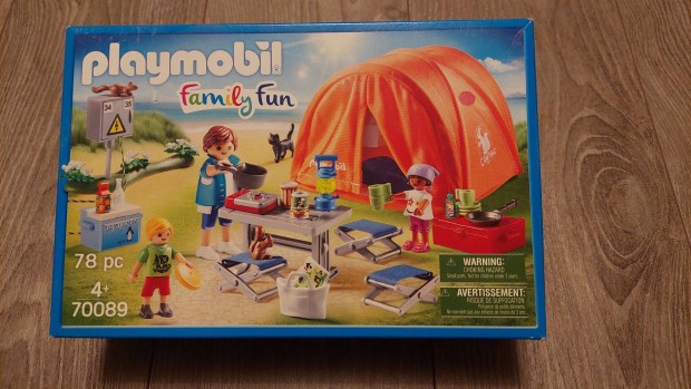 Playmobil - csaldi kempingezs 70089