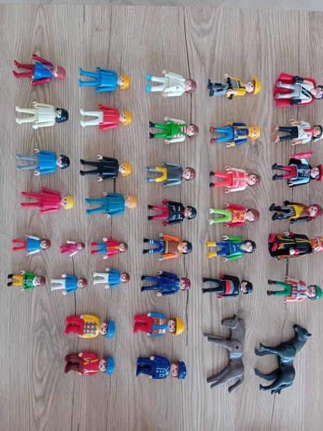 Playmobil , geobra figura csomag. 38 db