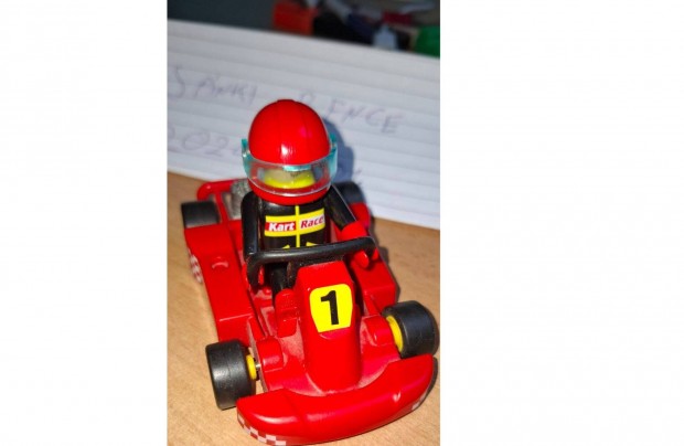 Playmobil gokart versenyz