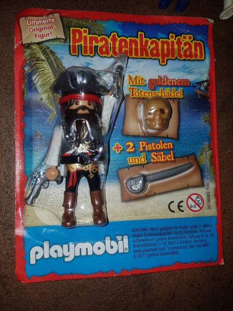 Playmobil kalz kapitny 2x bontatlan + 2 ajndk figura