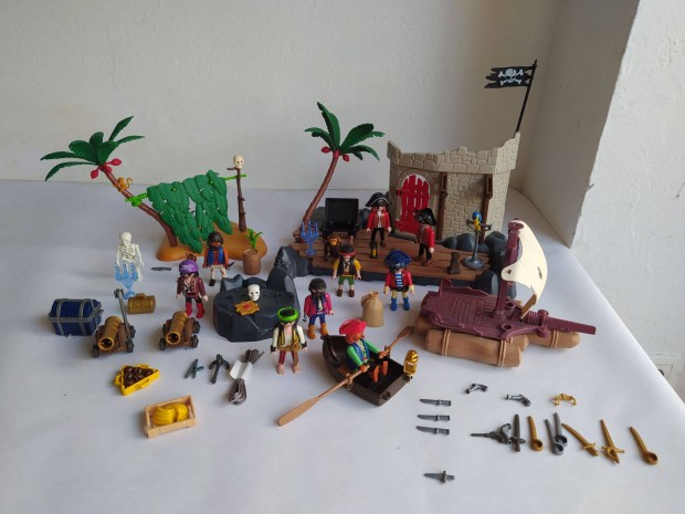 Playmobil kalztanya kalztutaj kalz starter szett lakatlan szigettel
