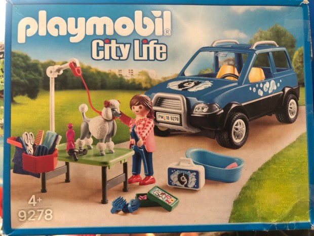 Playmobil kutyakozmetika