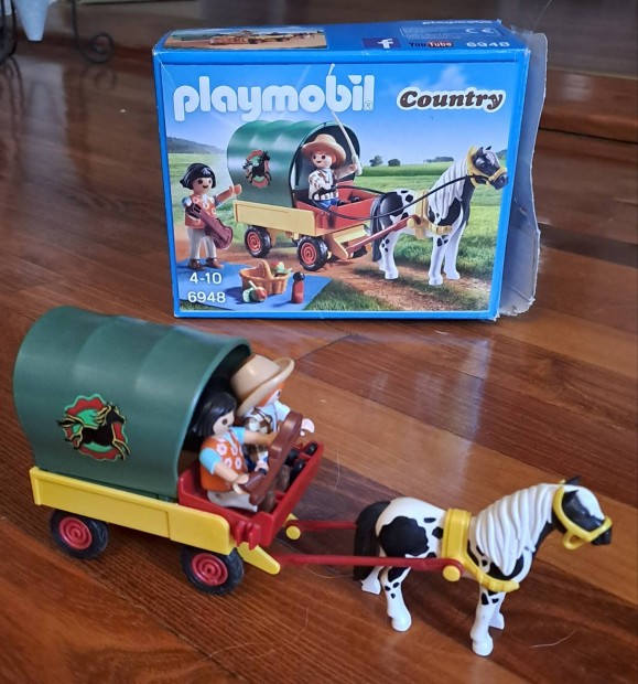 Playmobil lovaskocsi