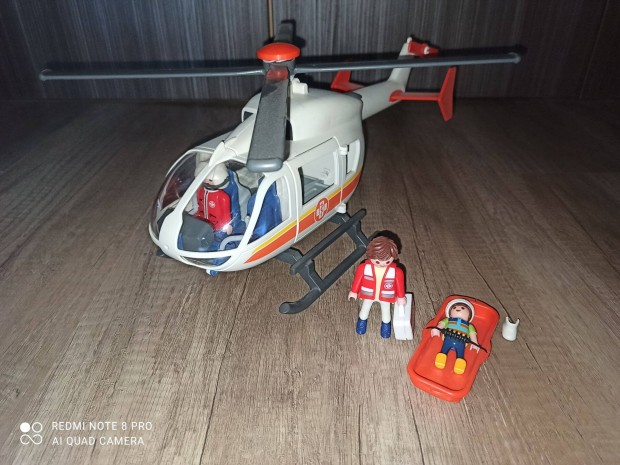 Playmobil menthelikopter