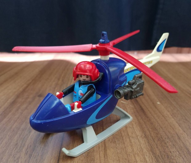 Playmobil mini helikopter, figurval elad 