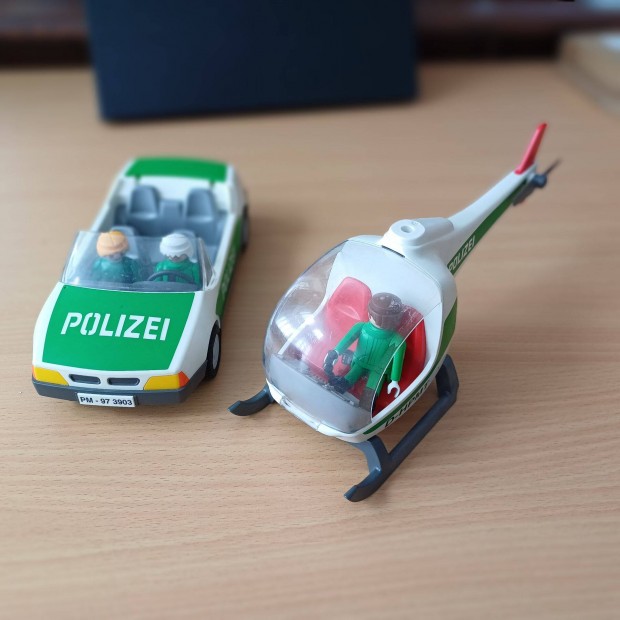 Playmobil rendraut s helikopter