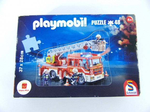 Playmobil tűzoltóautó puzzle kirakó!