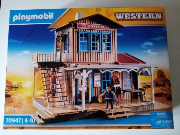 Playmobil western 70947 Vadnyugati bolt - j, bontatlan