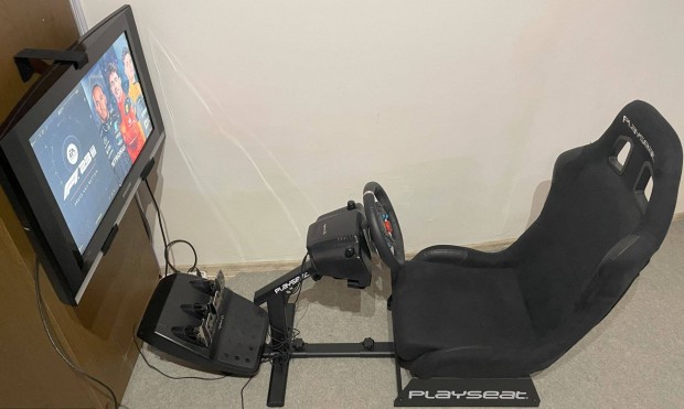 Playseat (Alcantara) + Logitech G29 + Samsung HD Tv