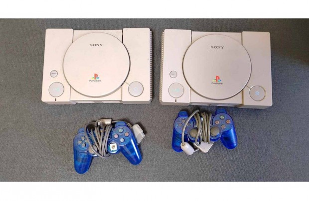 Playstation 1 gpcsomag (2 gp + 2 joy)