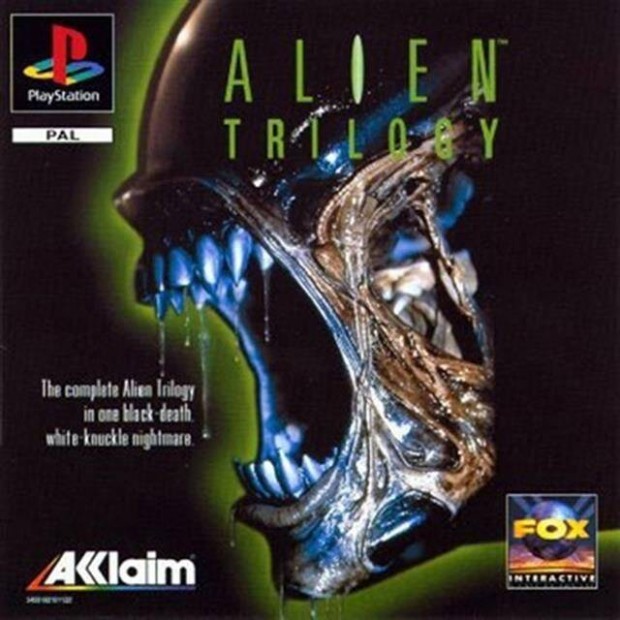 Playstation 1 jtk Alien Trilogy, Boxed