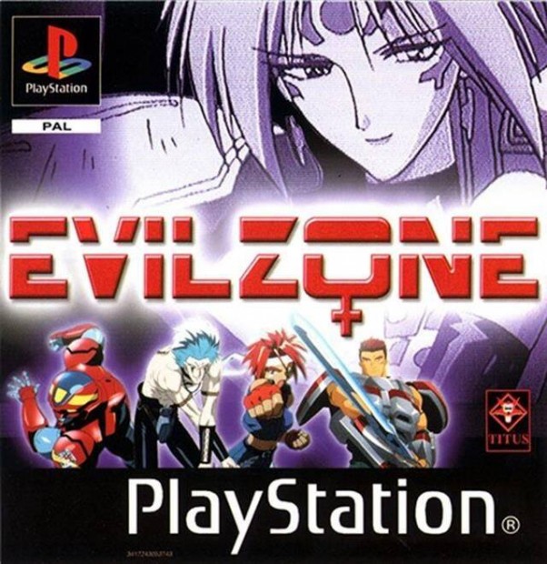 Playstation 1 jtk Evil Zone, Mint