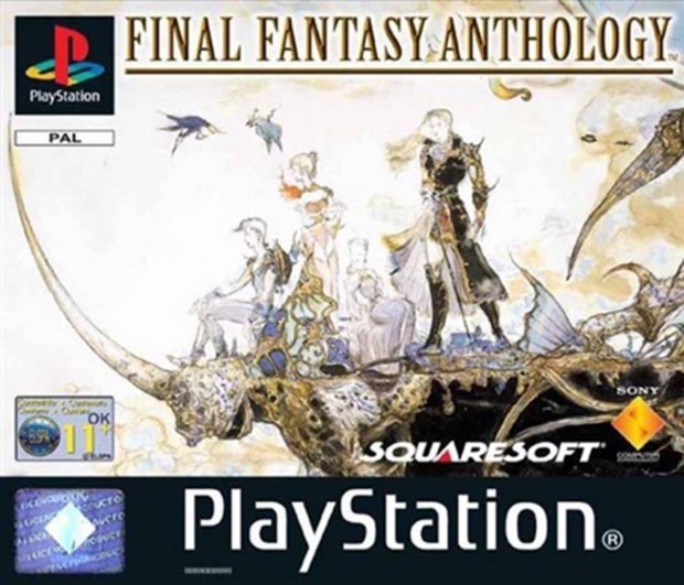 Playstation 1 jtk Final Fantasy Anthology, Mint