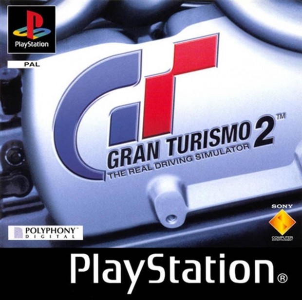 Playstation 1 jtk Gran Turismo 2 The Real Driving Simulator, Mint