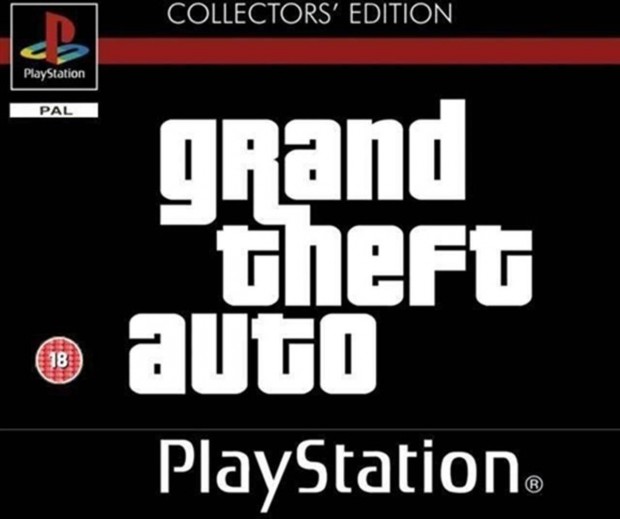Playstation 1 jtk Grand Theft Auto Collector's Pack, Mint
