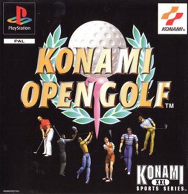 Playstation 1 jtk Konami Open Golf, Mint