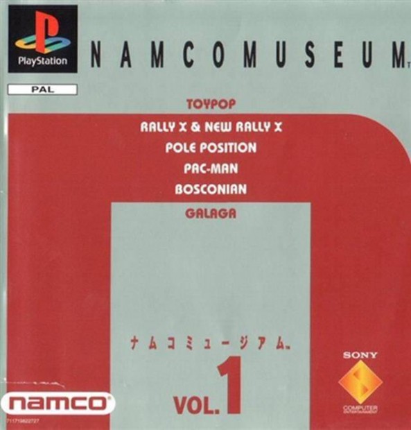 Playstation 1 jtk Namco Museum Vol. 1, Mint