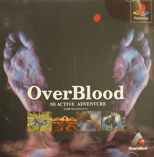 Playstation 1 jtk Overblood, Boxed