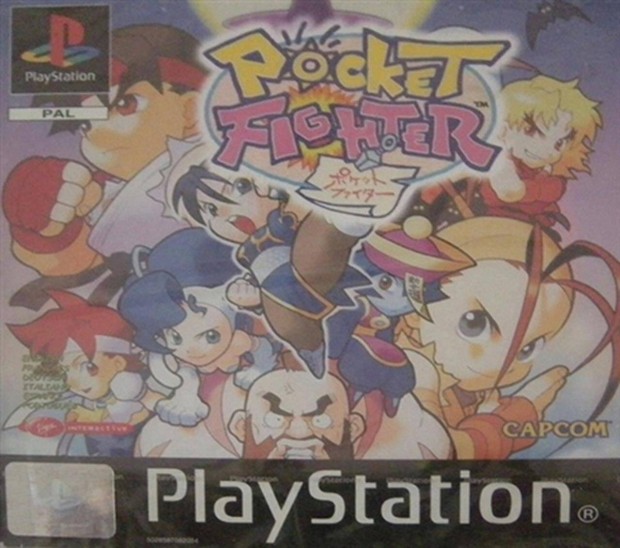 Playstation 1 jtk Pocket Fighter, Boxed